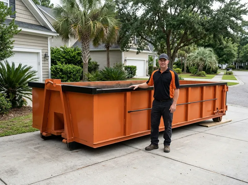 15-Yard Dumpster Rental in North Charleston, SC